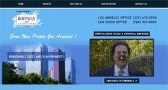 Desktop Screenshot of losangelescriminallawyersblog.com